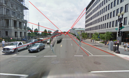 美国谷歌(Google)公司全景全景图像非单一视点中心投影